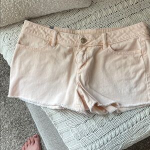 FREE with closet purchase LC Lauren Conrad Light Peach Jean Shorts 12